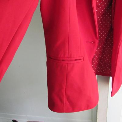Women's Red Blazer, The Limited, all/Large, Nice Shape