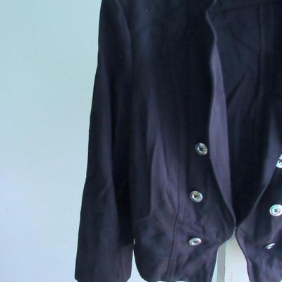 Women's Black Short Blazer, White House Black Market, Size 14