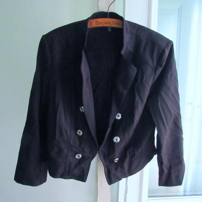 Women's Black Short Blazer, White House Black Market, Size 14