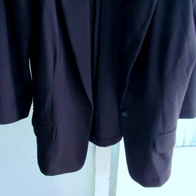 Women's Black Blazer/Jacket, Size L, Sag Harbor