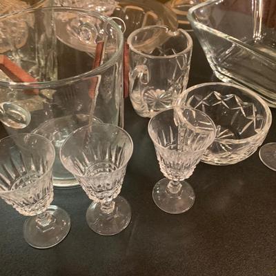 Large Crystal & Glass Lot