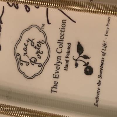 Signed by Tracy Porter Platter