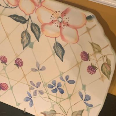 Signed by Tracy Porter Platter