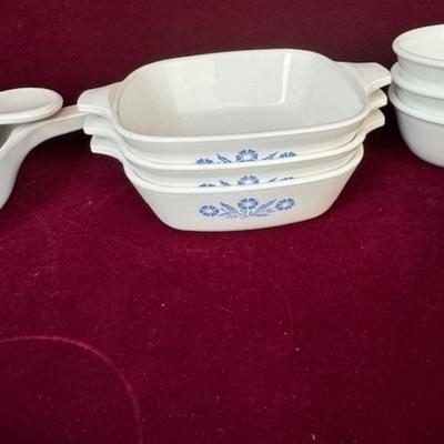 Lot# 216 Lot of Vintage Corning Ware and more