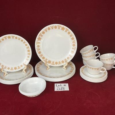Lot# 218 Lot of Vintage Corēlle Living Ware by Corning