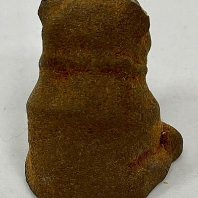 3 Miniature Animal Figurines - 2 deer and 1 bear