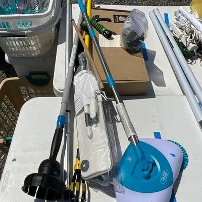 Lot# 240 Spin Broom Lot & more