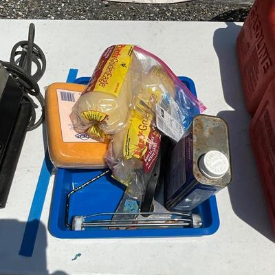 Lot# 241 Tools & Bit of Painters Supplies