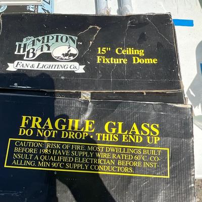 Lot# 247 The Hampton Ceiling Fixture Dome 15”