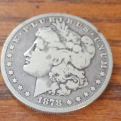 LOT 25 1878-S SILVER DOLLAR