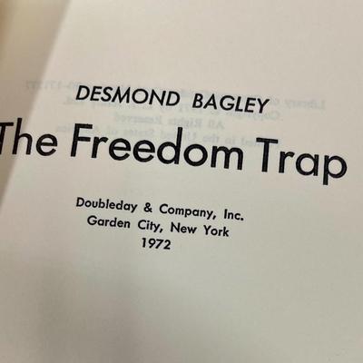 The Attending Physician & The Freedom Trap hardcover novels