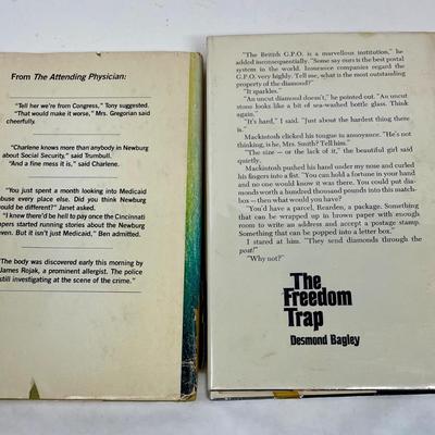 The Attending Physician & The Freedom Trap hardcover novels