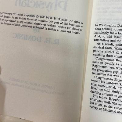 The Attending Physician & The Freedom Trap hardcover novels