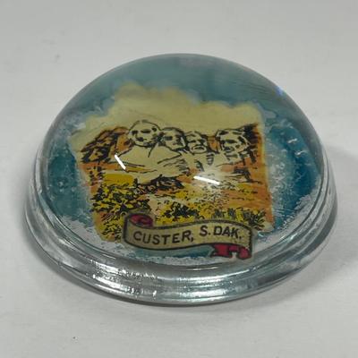 Custer South Dakota Mount Rushmore Souvenir Paper-weight