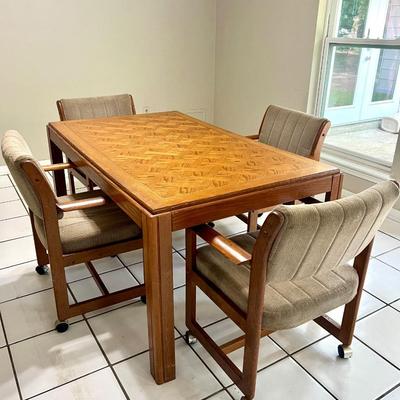 Mid Century Dining Table & Chairs~ Read Details