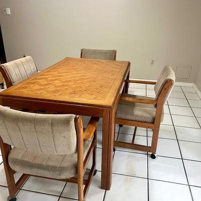 Mid Century Dining Table & Chairs~ Read Details