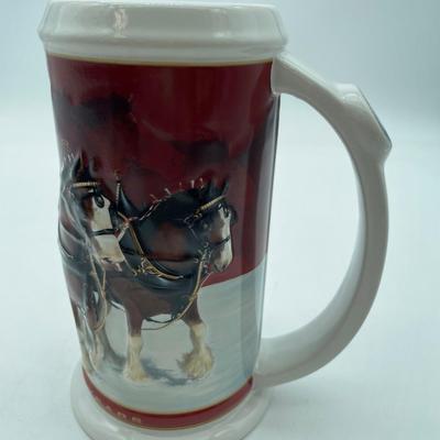 2004-25th Anniv Budweiser beer stein