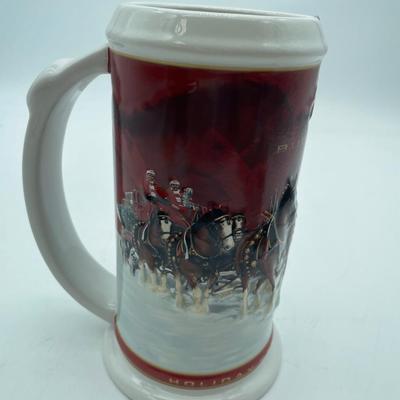 2004-25th Anniv Budweiser beer stein