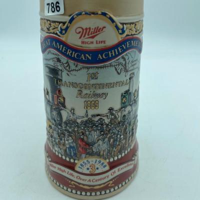 Miller beer stein-3 in series