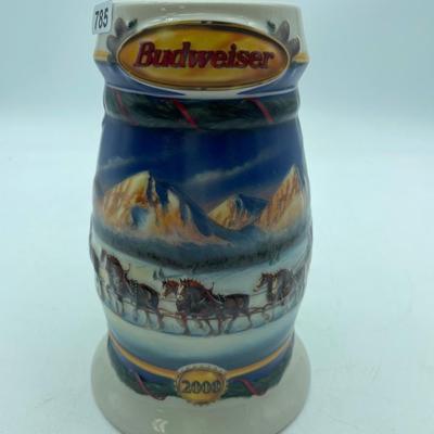 2000 Budweiser beer stein