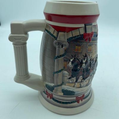 2001 Budweiser Beer stein
