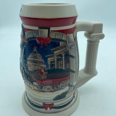 2001 Budweiser Beer stein