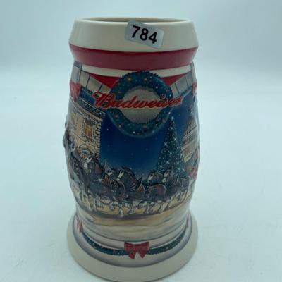 2001 Budweiser Beer stein