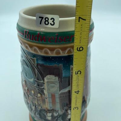 Budweiser beer stein