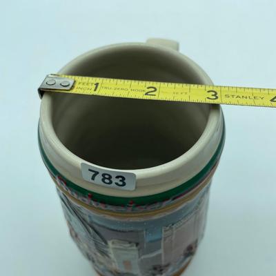 Budweiser beer stein