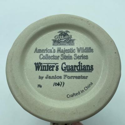 Miller winter guardians beer stein