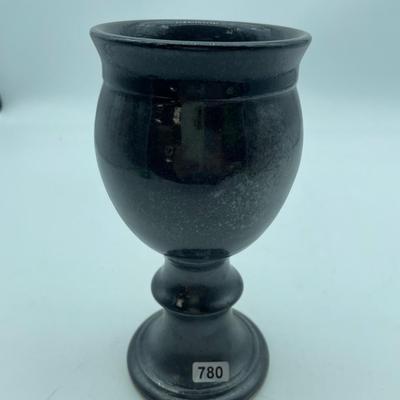 Pottery goblet