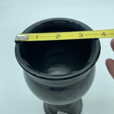 Pottery goblet