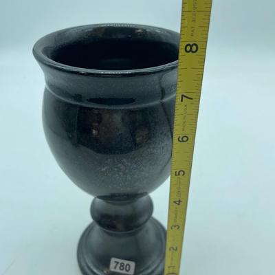 Pottery goblet