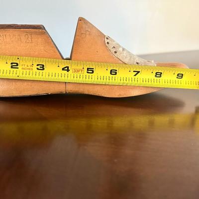 Vintage 1958 Cobblers Wooden Shoe Form Century Last Co