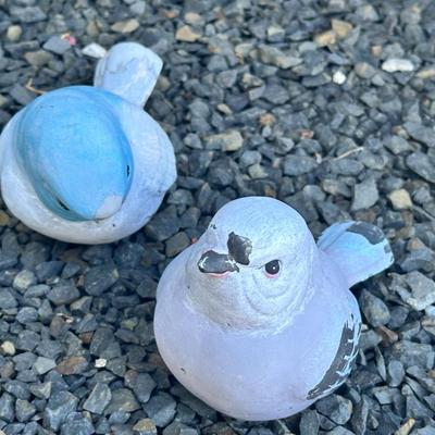 Bird Garden Statues (Set of 2