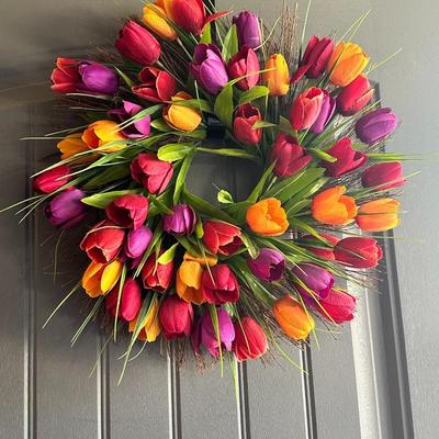 Tulip Wreath