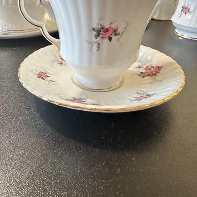 Princess House Serving set of 7 w/ tea, bell, tea plate etc.