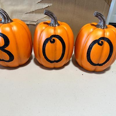Boo Pumpkins