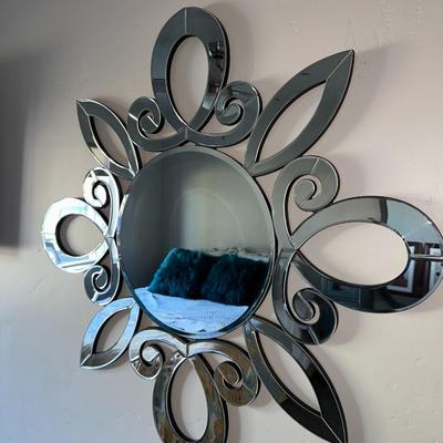 CONTEMPORARY MODERN WALL MIRROR ROUND