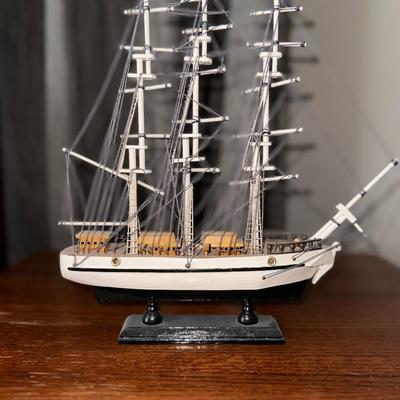 USS Constitution "Old Ironsides" scale model wooden ship