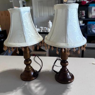 Set of 2 mini lamps