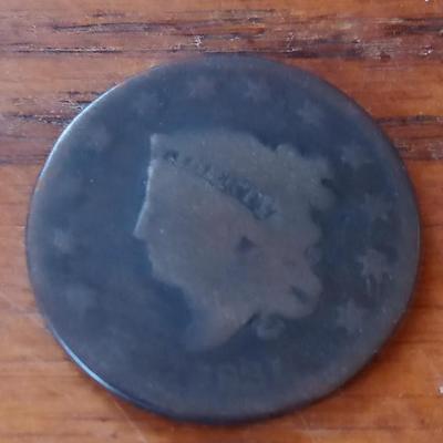 LOT 29 1831 LARGE CENT