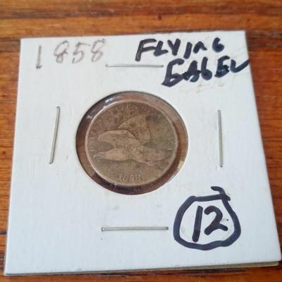 LOT 37 FLYING EAGLE CENT