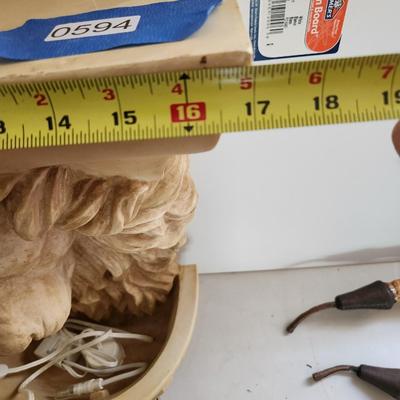 Table Wall Fountain Lion Head With water pump