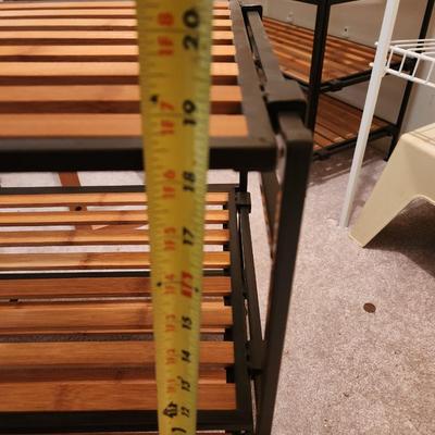 Lot of 5 Closet Shoe Storage Shelves Racks