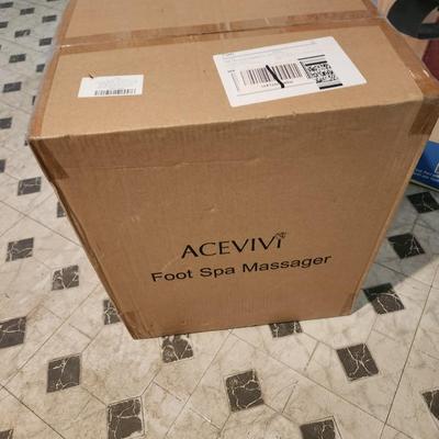 Acevivi Foot Spa Massager New in Box