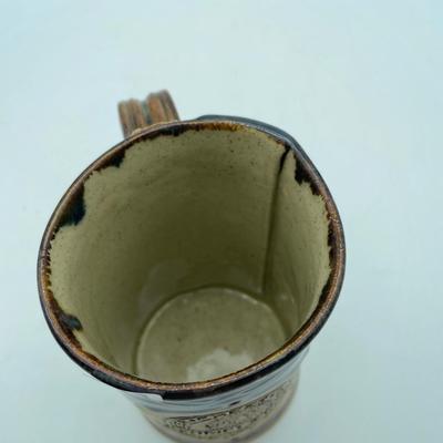 Grumpy Troll pottery mug