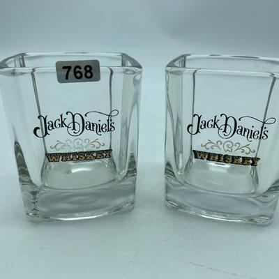 Jack Daniel’s shot glasses