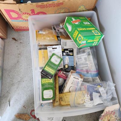 Large Lot of Household Light Bulbs Many types and sizes