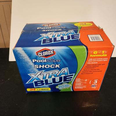 Box Clorox Pool & Spa Shock Xtra Blue